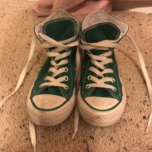 Green Chuck Taylor All Stars